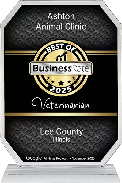 Best of Business Rate 2025 Ashton Animal Clinic